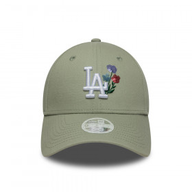 Gorra 9Forty MLB Los Angeles Dodgers Floral Icon Verde
