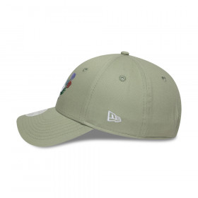 Gorra 9Forty MLB Los Angeles Dodgers Floral Icon Verde