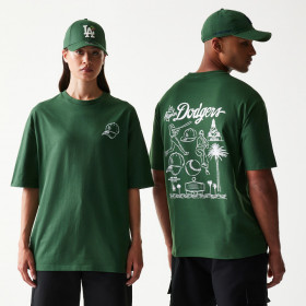 Polera MLB Los Angeles Dodgers Heritage Verde