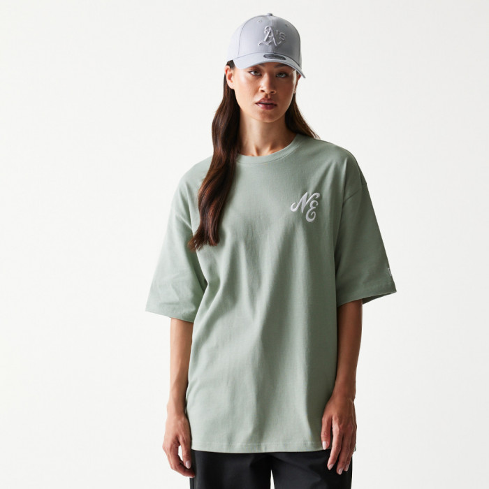 Polera New Era Floral Graphic Verde