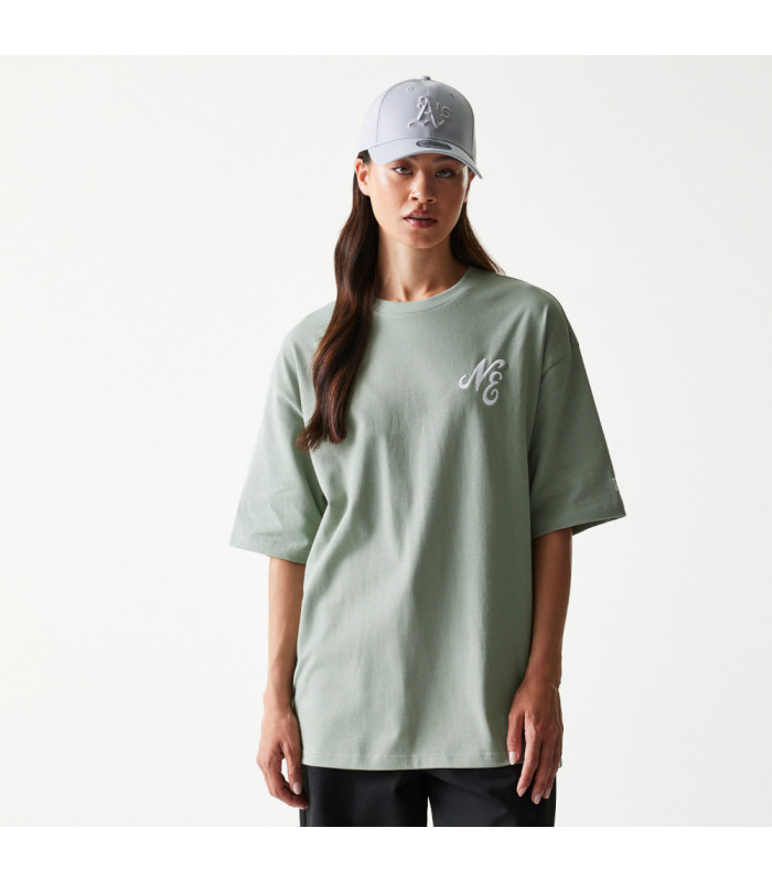 Polera New Era Floral Graphic Verde