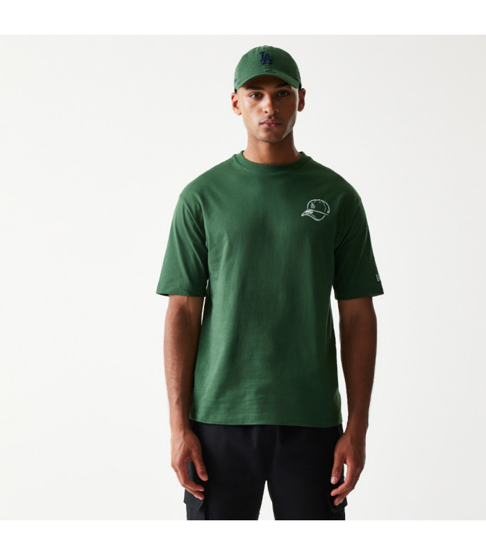Polera MLB Los Angeles Dodgers Heritage Verde