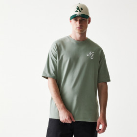 Polera New Era Floral Graphic Verde