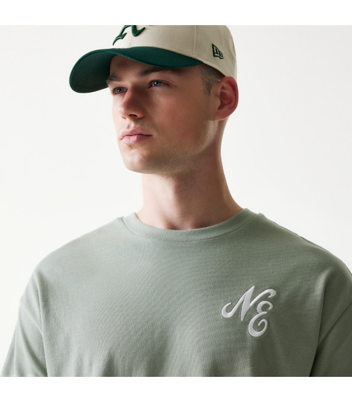 Polera New Era Floral Graphic Verde