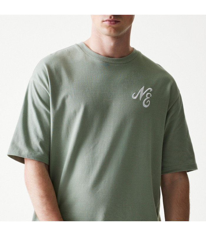 Polera New Era Floral Graphic Verde