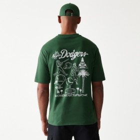 Polera MLB Los Angeles Dodgers Heritage Verde