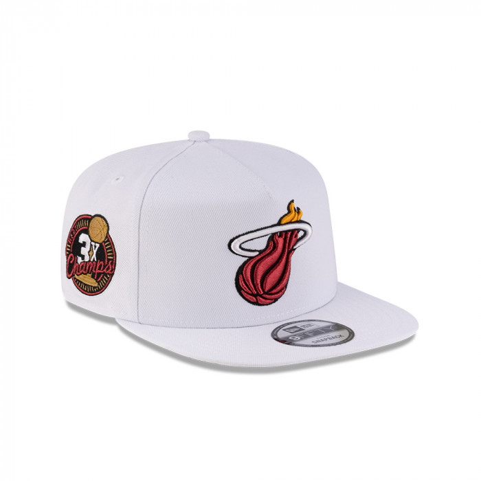 Gorra 9Fifty NBA Miami Heat Champs Blanco