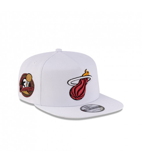 Gorra 9Fifty NBA Miami Heat Champs Blanco