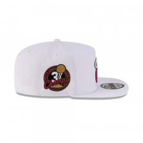 Gorra 9Fifty NBA Miami Heat Champs Blanco