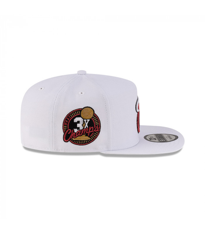Gorra 9Fifty NBA Miami Heat Champs Blanco