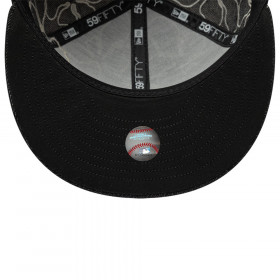 Gorra 59Fifty MLB Chicago White Sox Floral Denim Negro