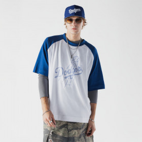 Polera MLB Los Angeles Dodgers Premium Baseball Blanco