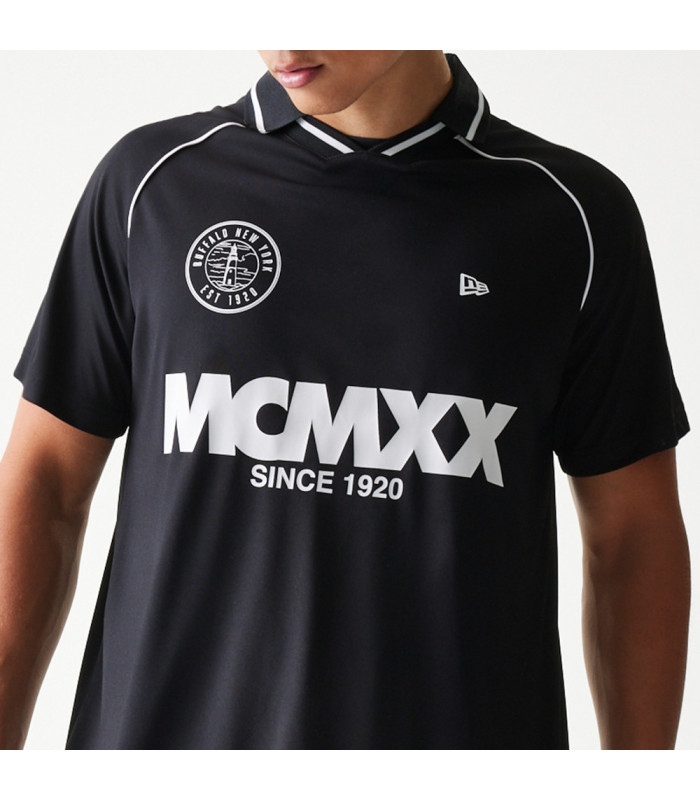 Polera New Era Football Negro