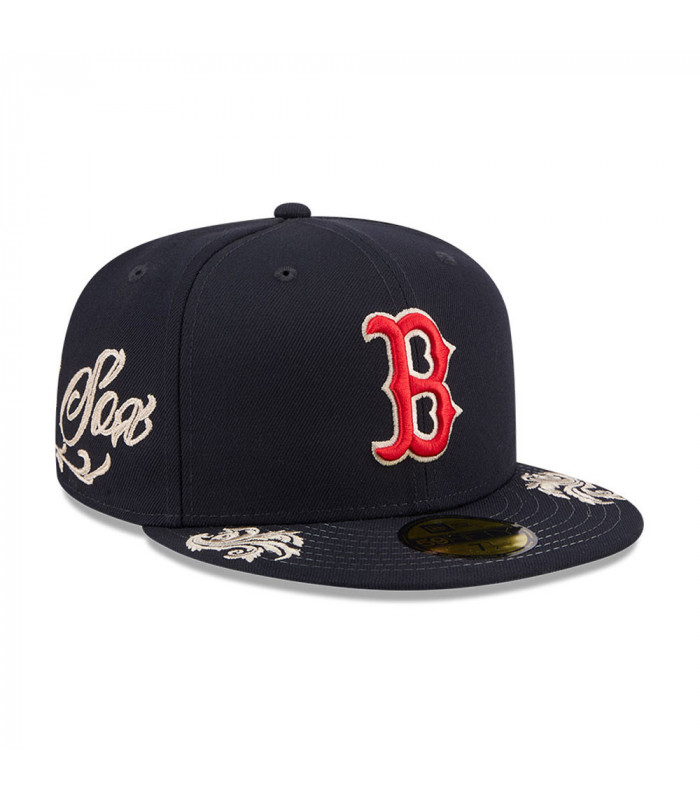 Gorra 59Fifty MLB Boston Red Sox Wordmark Azul M.