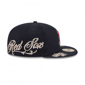 Gorra 59Fifty MLB Boston Red Sox Wordmark Azul M.