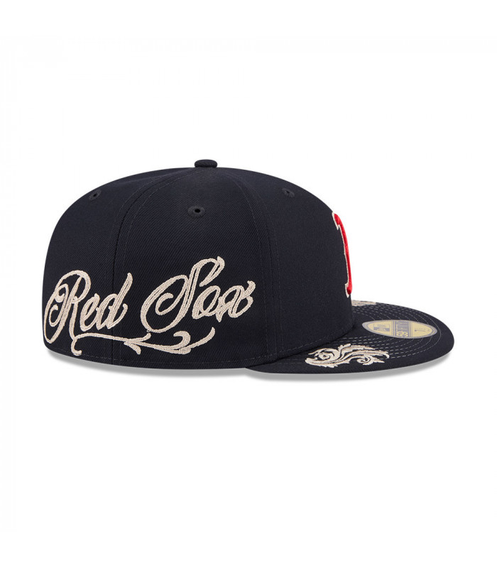 Gorra 59Fifty MLB Boston Red Sox Wordmark Azul M.