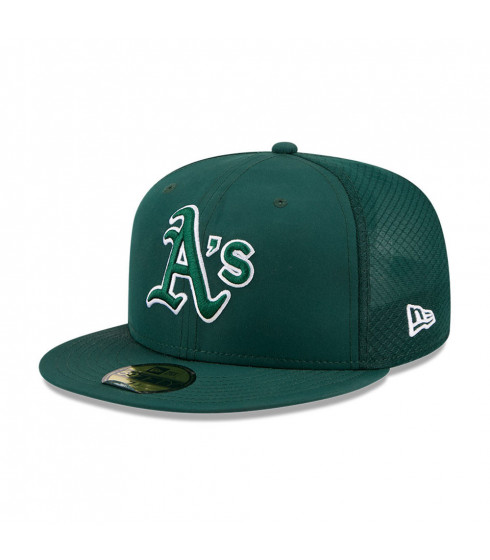 Gorra 59Fifty MLB Okla Athletics Bat. Prct Fan Pack Verde
