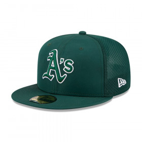 Gorra 59Fifty MLB Okla Athletics Bat. Prct Fan Pack Verde