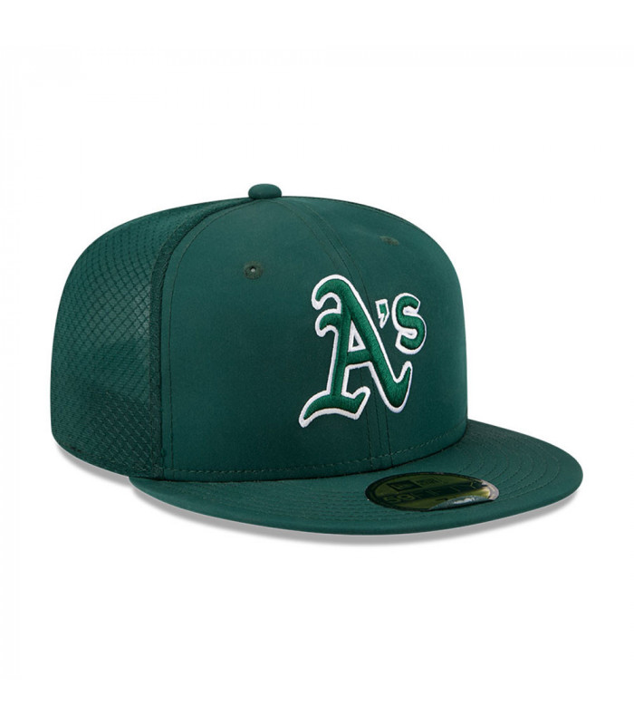 Gorra 59Fifty MLB Okla Athletics Bat. Prct Fan Pack Verde