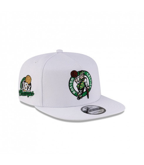 Gorra 9Fifty NBA Boston Celtics Champs Blanco