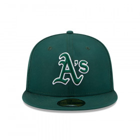 Gorra 59Fifty MLB Okla Athletics Bat. Prct Fan Pack Verde