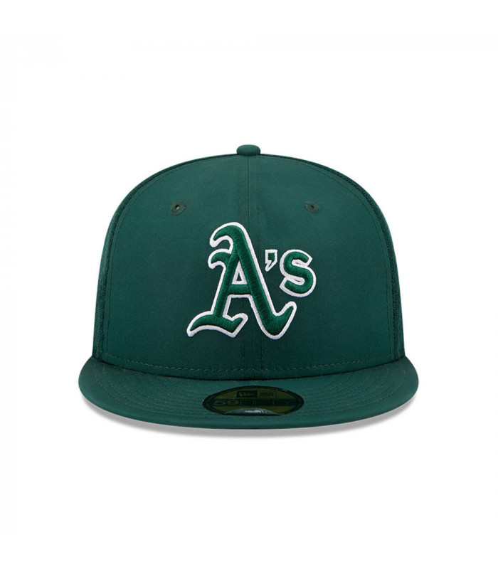 Gorra 59Fifty MLB Okla Athletics Bat. Prct Fan Pack Verde