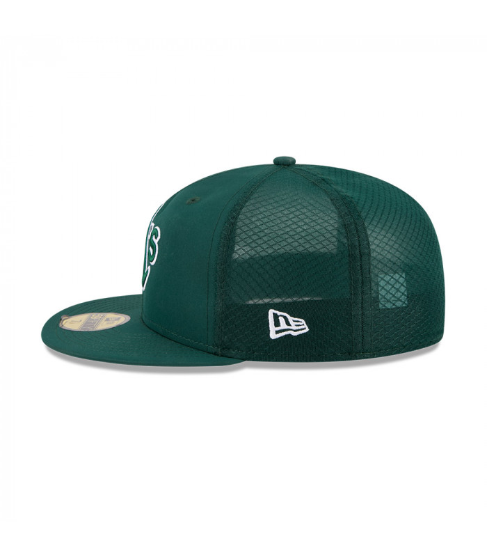 Gorra 59Fifty MLB Okla Athletics Bat. Prct Fan Pack Verde
