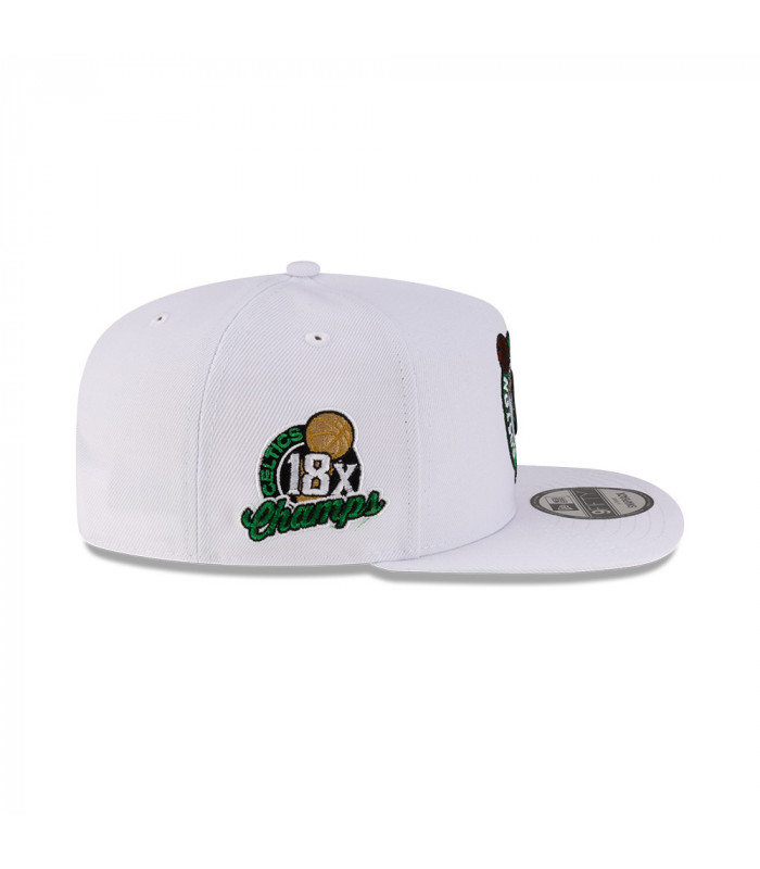 Gorra 9Fifty NBA Boston Celtics Champs Blanco