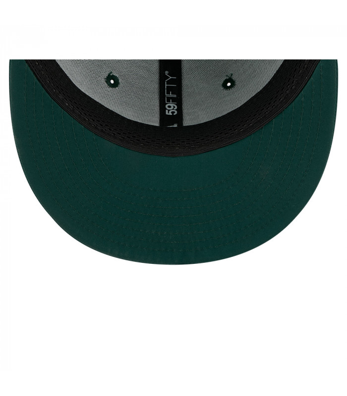 Gorra 59Fifty MLB Okla Athletics Bat. Prct Fan Pack Verde