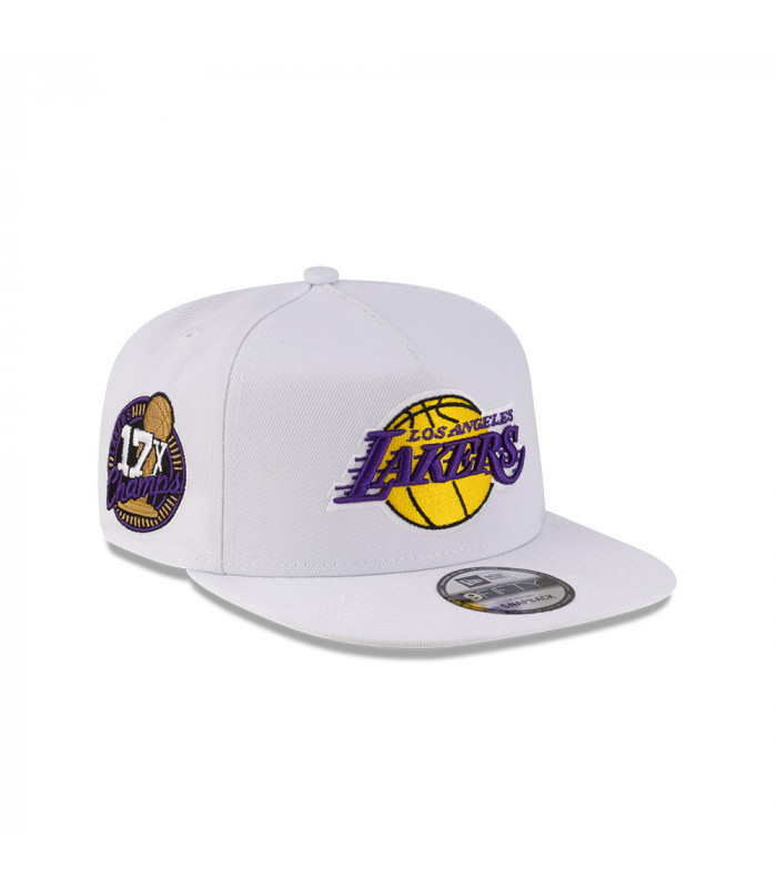 Gorra 9Fifty NBA Los Angeles Lakers Champs Blanco