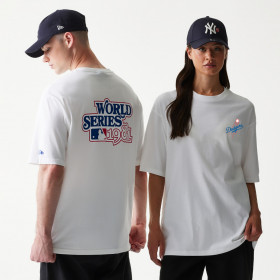 Polera MLB Los Angeles Dodgers World Series Blanco
