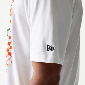 Polera New Era Food Graphic Blanco