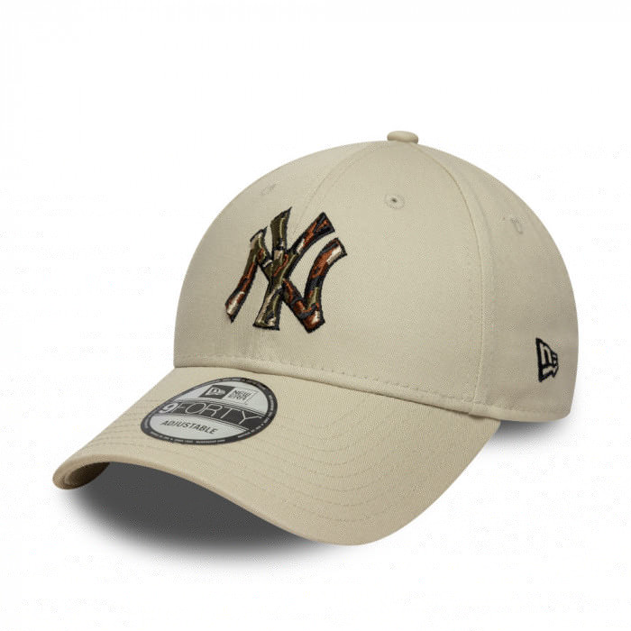 Gorra 9Forty MLB New York Yankees Camo Infill Beige