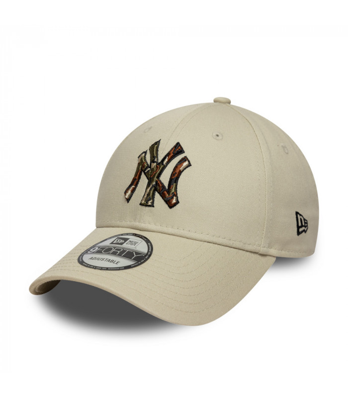 Gorra 9Forty MLB New York Yankees Camo Infill Beige