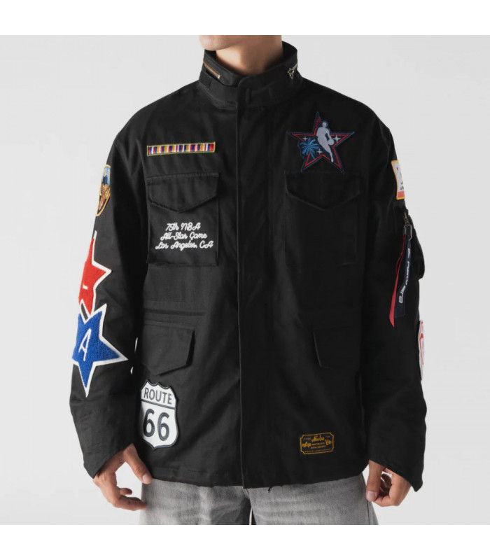 Chaqueta NBA All Star Game Alpha X NBA Asg Negro