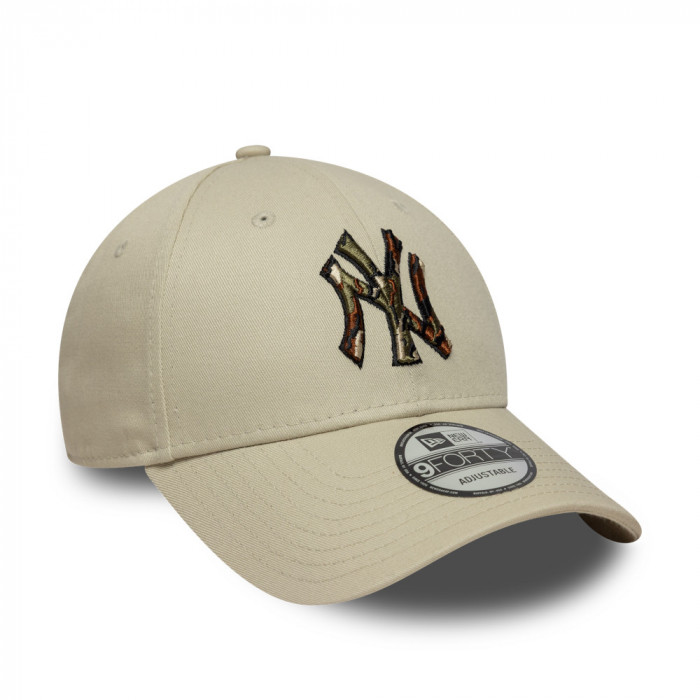 Gorra 9Forty MLB New York Yankees Camo Infill Beige