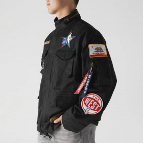 Chaqueta NBA All Star Game Alpha X NBA Asg Negro