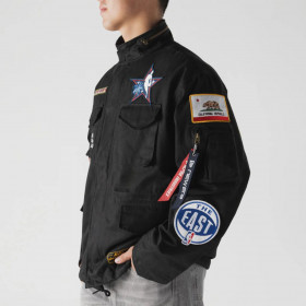 Chaqueta NBA All Star Game Alpha X NBA Asg Negro