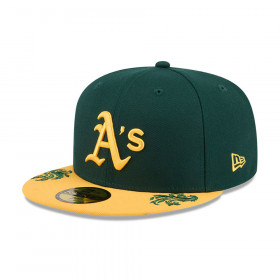 Gorra 59Fifty MLB Oakland Athletics Wordmark Verde