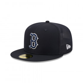 Gorra 59Fifty MLB Bos Red Sox Bat Prct Fan Pack Azul M.