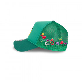 Gorra 9Forty AF MLB Ny Yankees Gradient Logo Floral Verde