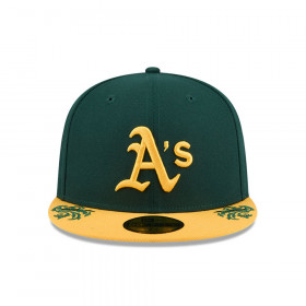 Gorra 59Fifty MLB Oakland Athletics Wordmark Verde