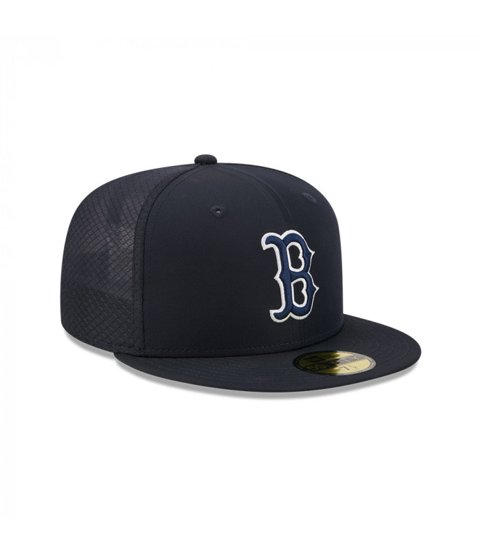 Gorra 59Fifty MLB Bos Red Sox Bat Prct Fan Pack Azul M.