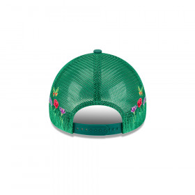 Gorra 9Forty AF MLB Ny Yankees Gradient Logo Floral Verde