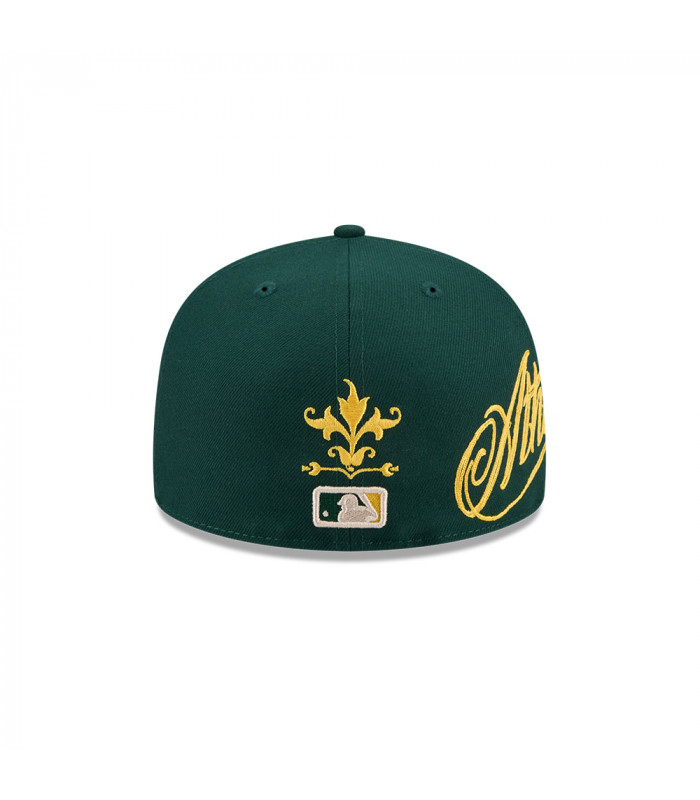 Gorra 59Fifty MLB Oakland Athletics Wordmark Verde
