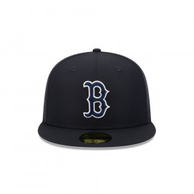 Gorra 59Fifty MLB Bos Red Sox Bat Prct Fan Pack Azul M.
