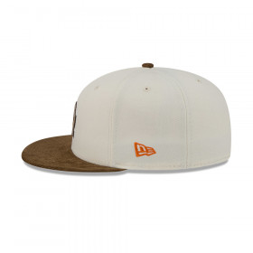 Gorra 59Fifty MLB Los Angeles Dodgers Corduroy Blanco