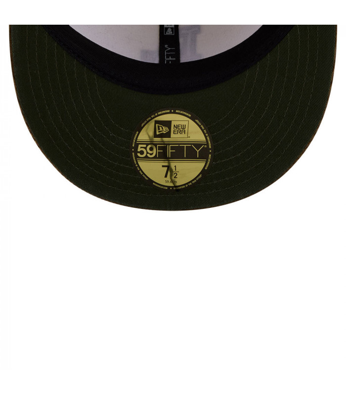 Gorra 59Fifty MLB Los Angeles Dodgers Corduroy Blanco