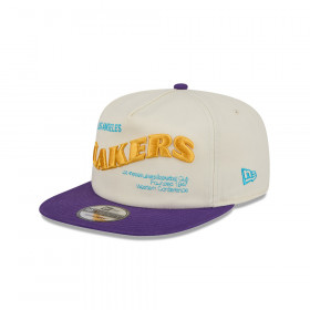 Gorra 19Twenty NBA Los Angeles Lakers Conference Script Blanco