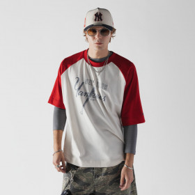Polera MLB New York Yankees Premium Baseball Blanco